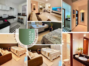 Casa da Orla - 02 Quartos Confortáveis, Suíte com Cama e Sofá, Wifi Rápido, Ar-Condicionado, Cozinha Completa, Estacionamento, Lavanderia, 500m da Praia, Próximo das Melhores Barracas da Cidade, Ideal
